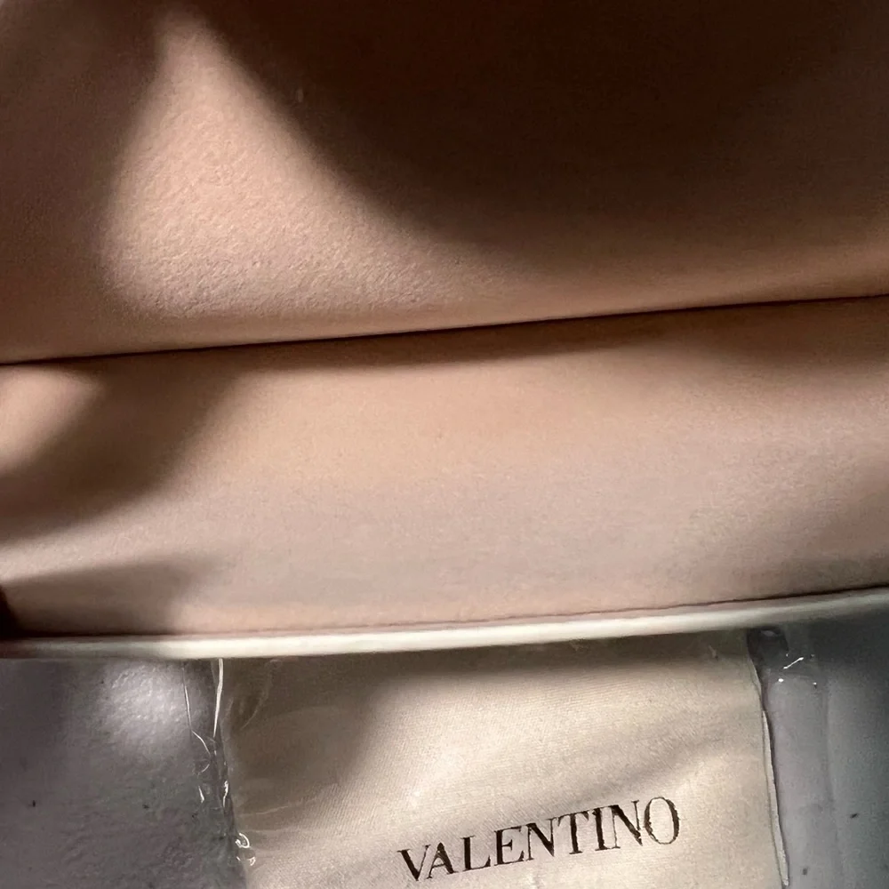 Valentino Silver Aviator Sunglasses - Picture 8 of 16